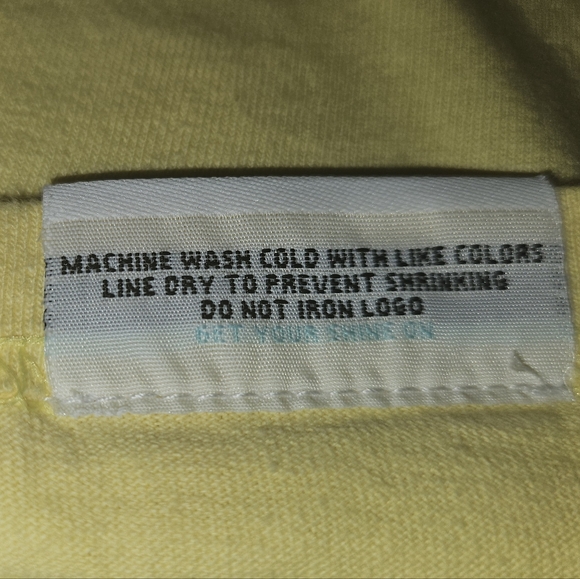 Diamond Supply Co AC DC Mens  Shirt Size Large  Color Yellow 100% Cotton - Picture 5 of 6